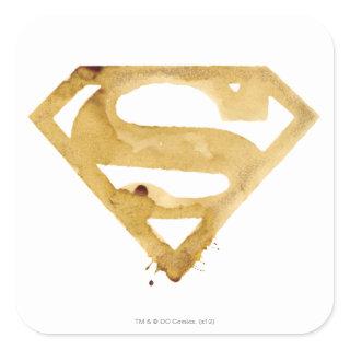 Coffee S Symbol Square Sticker