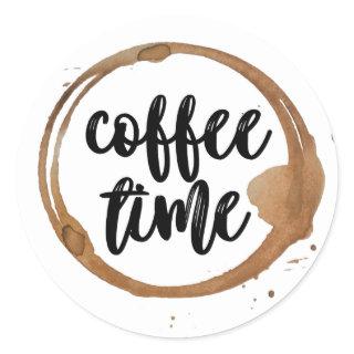 coffee time sticker