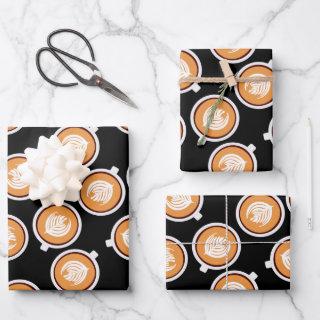 Coffee With Caramel Drip Pattern  Sheets