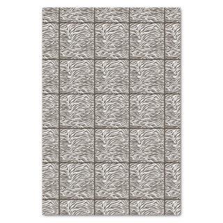 Cola Safari Zebra, tiled design Tissue Paper