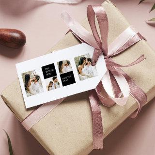 Collage  Couple Photo | Valentine Gift Gift Tags