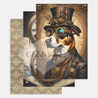 Collection Steampunk Animal - Dog  Sheets