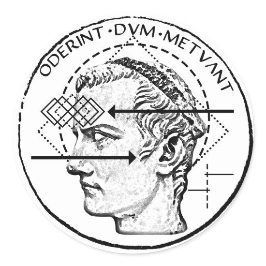 Collective unconscious - Dominus Incitatus Classic Round Sticker