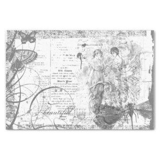 color choice background beautiful ladies decoupage tissue paper
