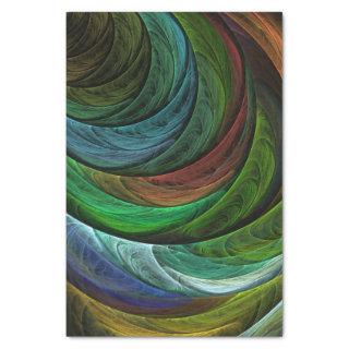Color Glory Modern Abstract Art Pattern Elegant Tissue Paper