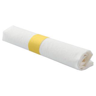 color mustard napkin bands