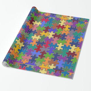 color puzzle pieces
