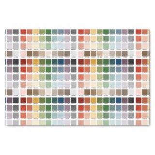 Color Test Tissue Paper