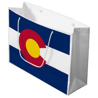 Colorado State Flag Large Gift Bag
