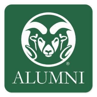 Colorado State University Alumni Square Sticker