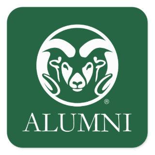Colorado State University Alumni Square Sticker