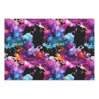 Colorful Abstract Fluid Art - Vibrant and Dynamic   Sheets