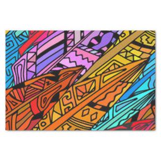 Colorful African Design Tissue Paper
