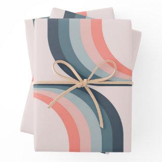 Colorful arches in retro style  sheets