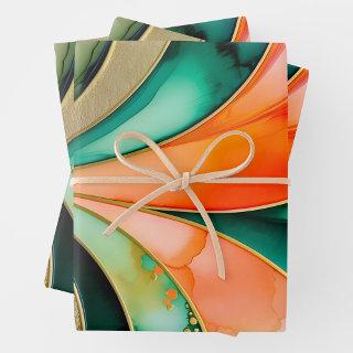 Colorful Art Deco  Sheets