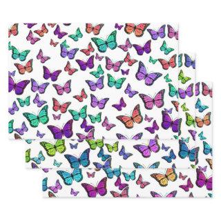 Colorful Butterfly Pattern All Occasion  Sheets