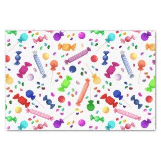 Colorful Candy Pattern Tissue Paper