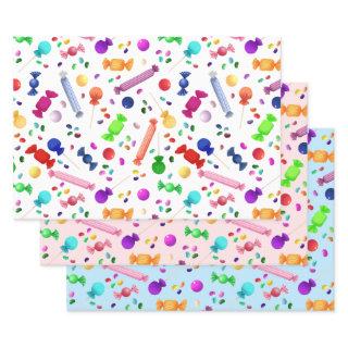 Colorful Candy Pattern  Sheets