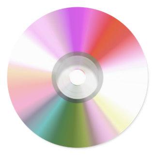 Colorful CD Sticker