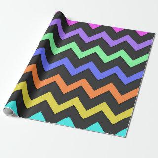 Colorful Chevron Vibrant Cool Summer Fun Pattern