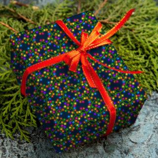 Colorful Christmas Lights Cute Fun Modern Pattern