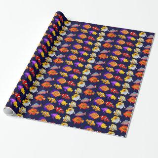 Colorful Coral Reef Fish