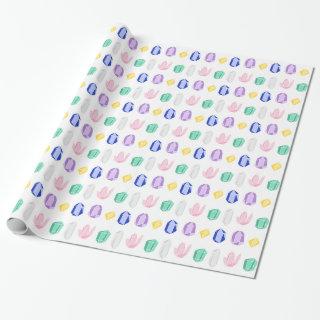 Colorful Crystals Pattern