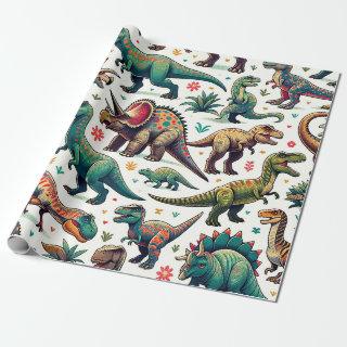 Colorful Dinoraurs