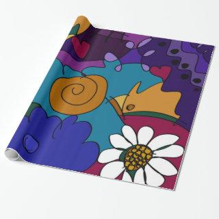 Colorful Doodle Sketches Bright Digital Drawn Art