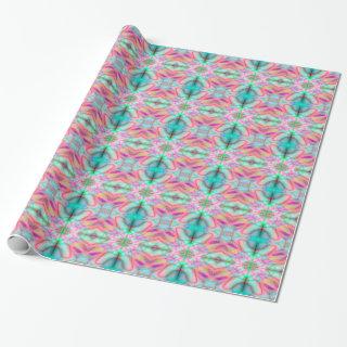 Colorful drawn pattern