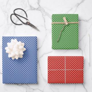 Colorful Festive Fun Party Polka Dots Pattern  Sheets