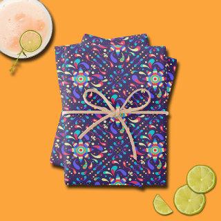 Colorful Fiesta Blue  Sheets