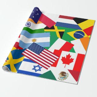 Colorful Flags Around the World Gift