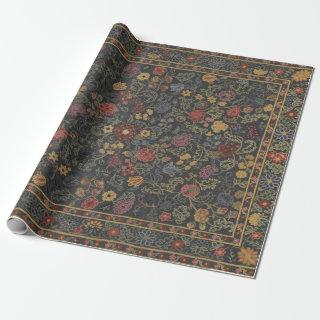 Colorful Floral Rug Pattern