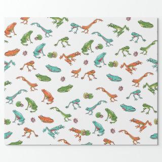 Colorful Frog pattern
