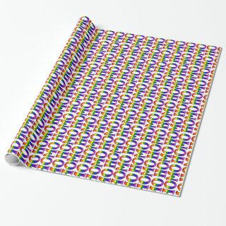 Colorful Gay Rainbow Colors Homo Pattern