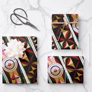 Colorful Geometric Spanish Architecture  Sheets