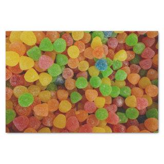 Colorful Gumdrops Candy Tissue Paper