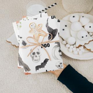 Colorful Halloween Scary Pattern |Happy Halloween  Sheets