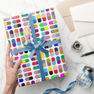 Colorful happy get-well pills