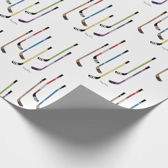 Colorful Hockey Sticks