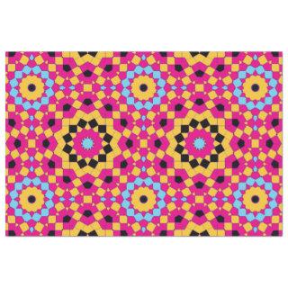Colorful Kaleidoscopic Mosaic Geometric Pattern Tissue Paper