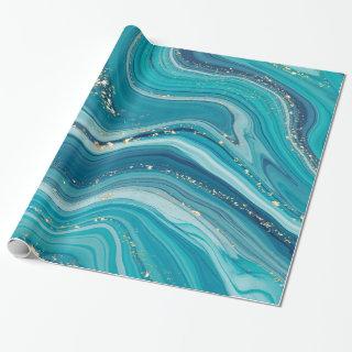 Colorful Liquid Marble Pattern