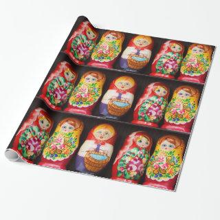 Colorful Matryoshka Dolls