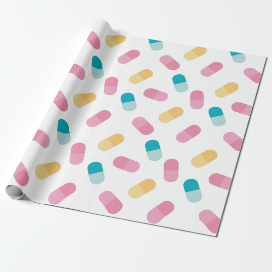 Colorful Medicine Pills Nurse Doctor Get Well