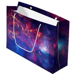 Colorful Milky Way Galaxy Large Gift Bag