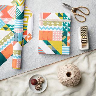 Colorful Modern Geometric Abstract Pattern