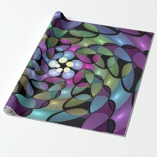Colorful Movements Abstract Trippy Fractal Art