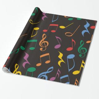 Colorful Music Notes