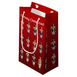 Colorful Nutcracker Toy Soldiers Small Gift Bag